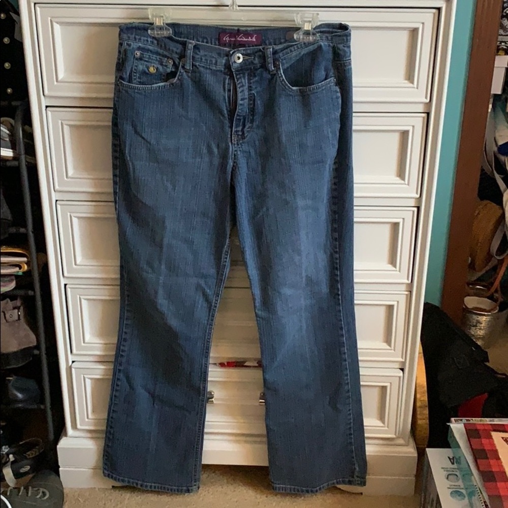 Gloria Vanderbilt Straight Leg Jeans Size 12